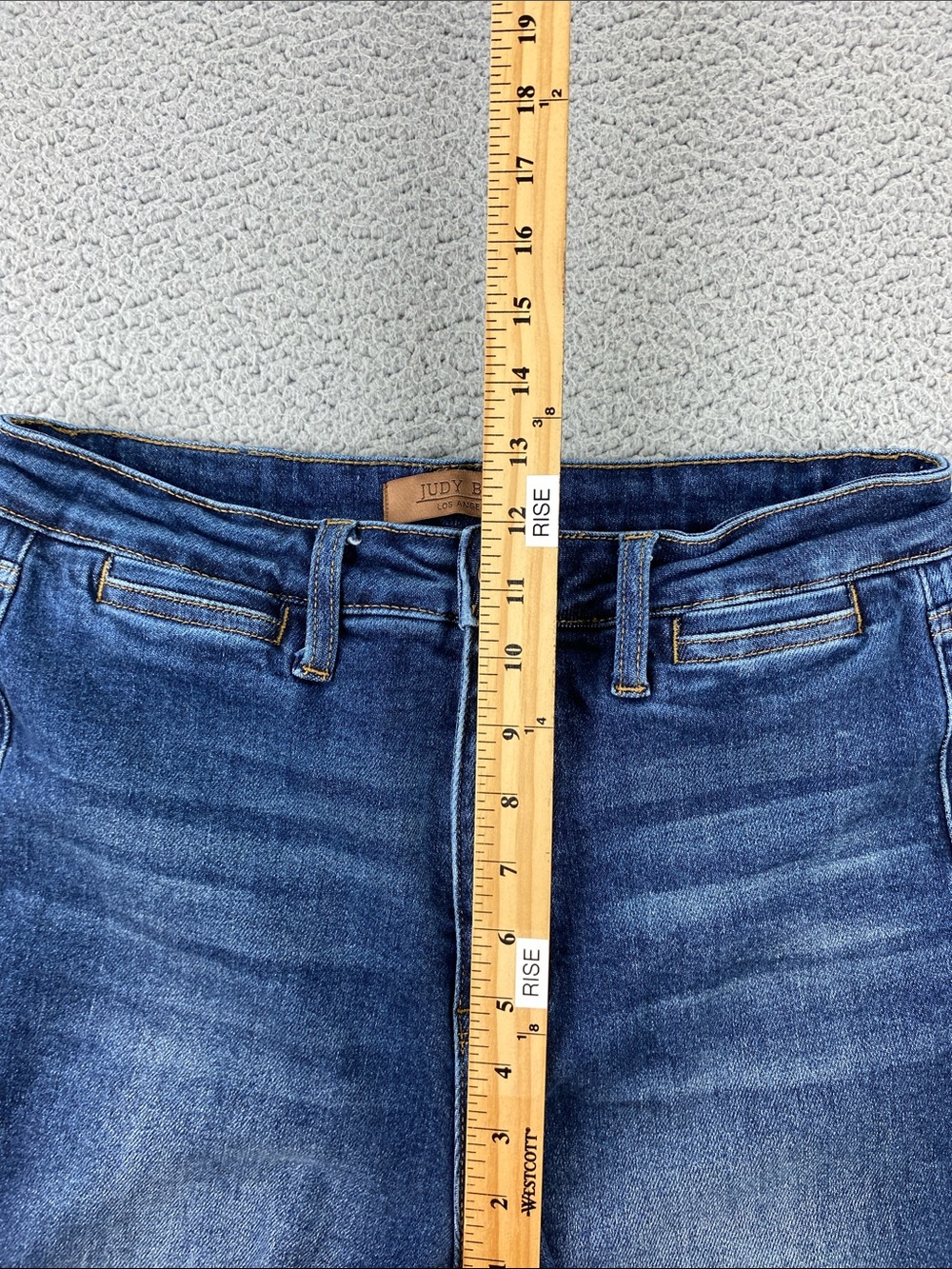 Judy Blue Women High Rise Wide Leg Dark Wash Tummy Control Jeans | Size: 11/30 - Picture 11 of 15